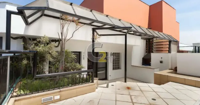 Cobertura duplex à venda em moema com 4 quartos, sendo 2 suítes e 3 vagas