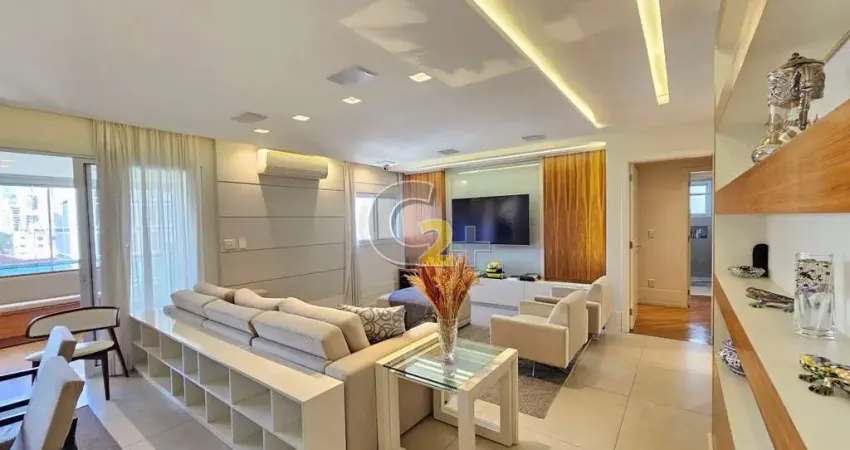 Apartamento mobiliado à venda em perdizes com 4 quartos, sendo 3 suítes e 4 vagas