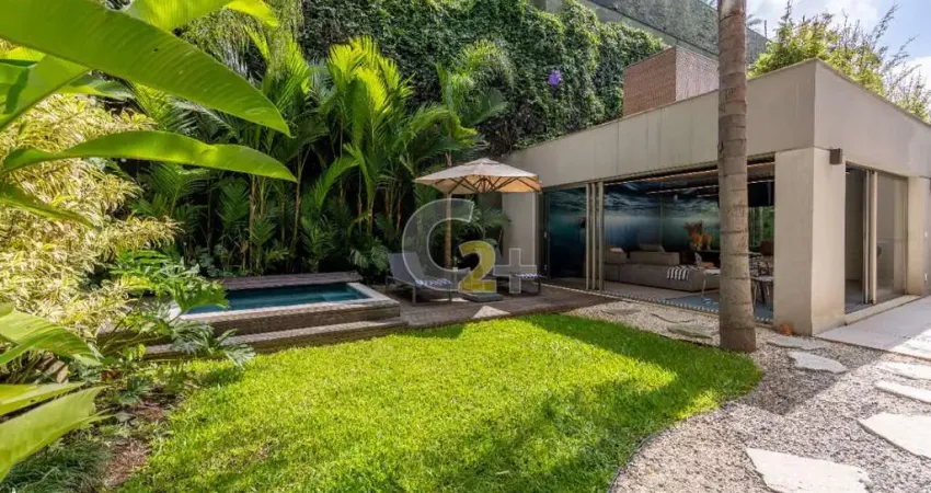 Casa de condominio á venda no alto de pinheiros, 3 suites, 4 vagas de garagem.