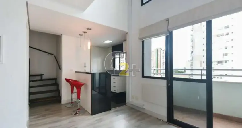 Apartamento duplex á venda em Pinheiros, 1 suíte, 1 vaga de garagem