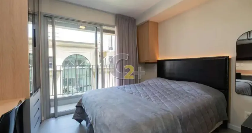 Apartamento studio á venda no Jardim Paulistano, 1 quarto, sem vaga