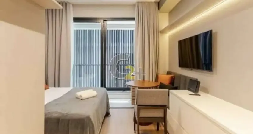 Apartamento a venda na Vila Madalena, 1 quarto, mobiliado, 25m²