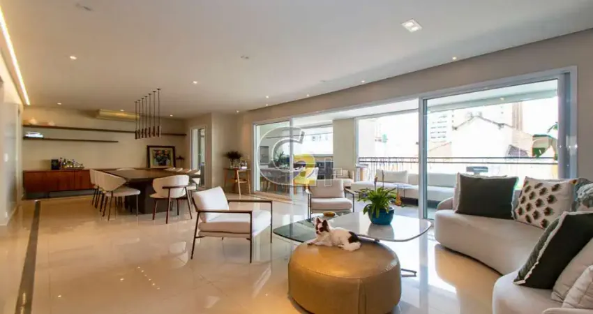 Apartamento á venda em Perdizes, 4 suítes, 4 vagas de garagem