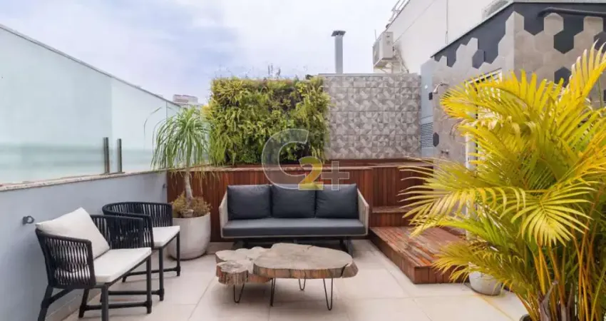 Cobertura duplex à venda na pompéia com 2 quartos, sendo 1 suíte e 2 vagas