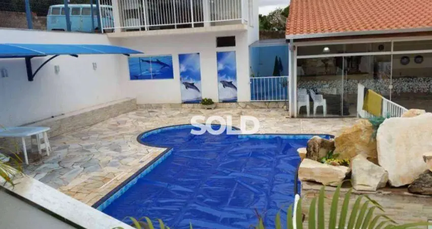 Excelente chácara com piscina aquecida, 2500m², próximo da cidade, 3 dormitórios sendo 2 suítes à venda por R$ 950.000,00 - Pq. do Mirante - Franca/SP