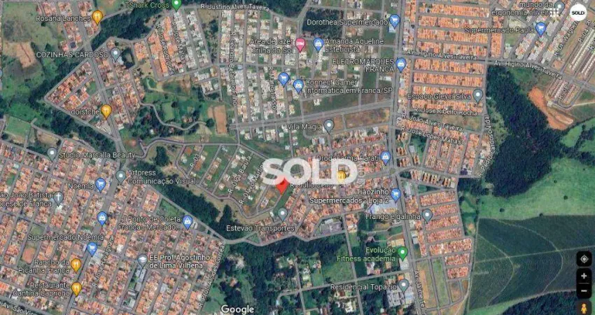 Terreno à venda, 355 m² por R$ 295.000,00 - Residencial Tellini - Franca/SP