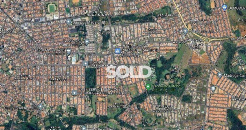 Terreno à venda, 266 m² por R$ 250.000,00 - Jardim Botânico - Franca/SP