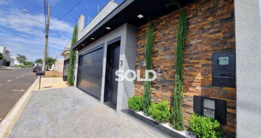 Casa com 3 dormitórios à venda, 143 m² por R$ 780.000 - Esplanada Primo Meneghetti II - Franca/SP