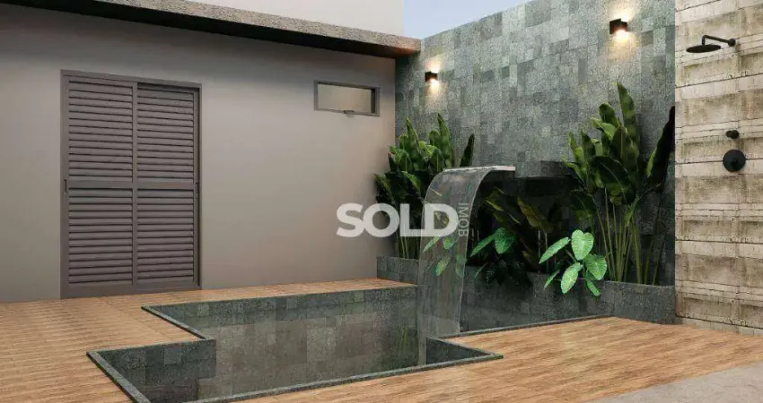 Casa com piscina, 3 suítes, 250m² de terreno,  à venda por R$ 1.250.000,00 - Residencial Tellini - Franca/SP