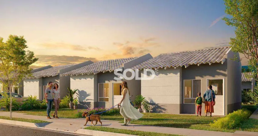 Casa com 2 dormitórios à venda, 50 m² por R$ 301.000 -Jardim Morada do Verde - Ribeirão Preto/SP