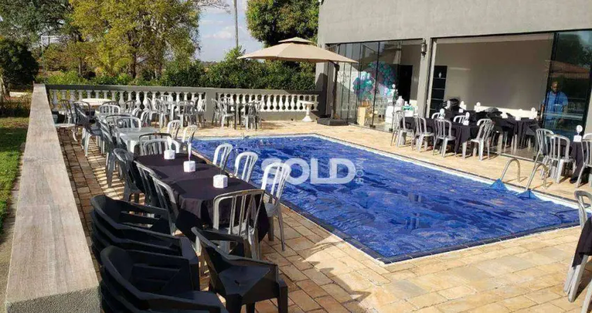 Chácara com 3 dormitórios à venda, 5000 m² por r$ 2.500.000 - recreio campo belo - franca/sp