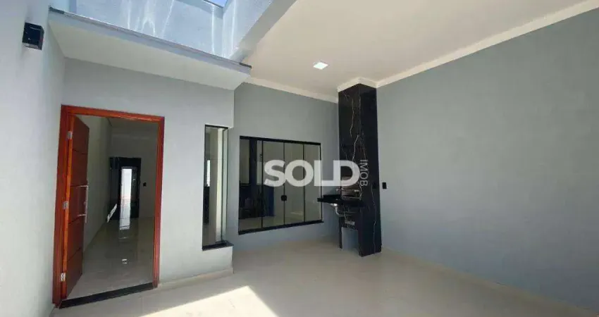 Casa com 3 dormitórios à venda, 100 m²  - residencial irineu zanetti - franca/sp