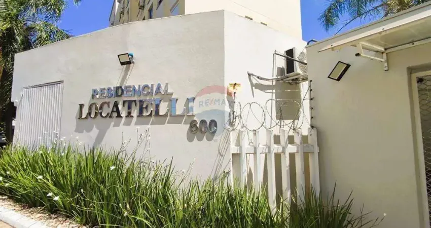 Locação: apartamento 2 dormitórios - suíte, residencial locatelli em cachoeirinha, rs.