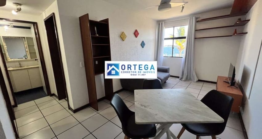 Aluguel de Apartamento quarto e sala, 50 m2, mobiliado, Ondina, Salvador-BA
