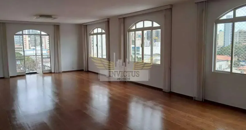 Apartamento com 4 Quartos no Edifício Colonial para Alugar, 250m² - Centro de Santo André/SP.