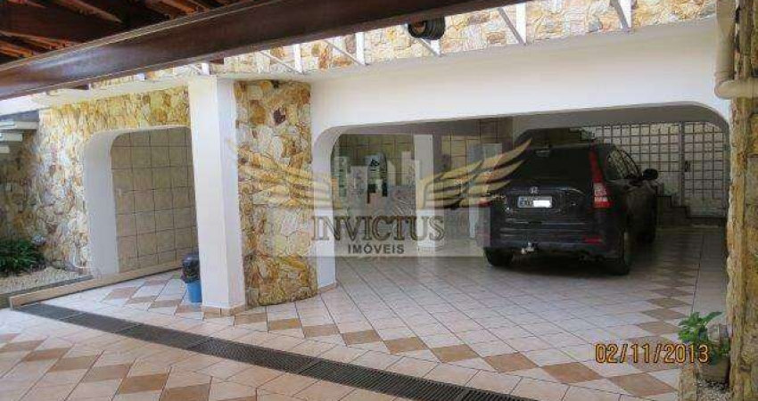 Casa com 3 Suítes para Alugar, 326m² - Campestre, Santo André/SP.