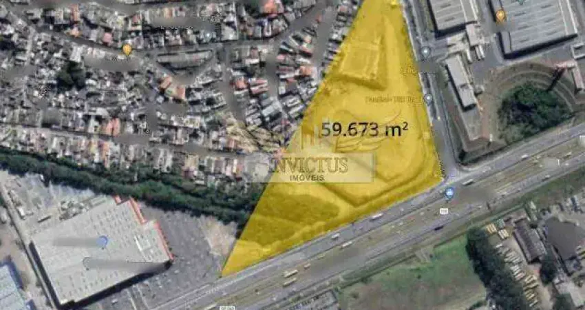 Terreno Comercial/Industrial para Alugar, 59.673m² - Jardim Cumbica, Guarulhos/SP.