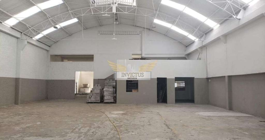 Galpão Industrial para Alugar, 1.350m² - Campestre, Santo André/SP.