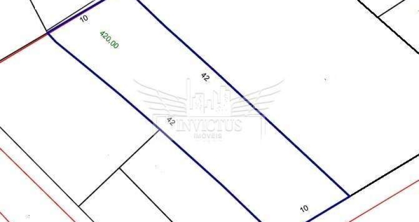 Terreno Residencial para Comprar, 420m² - Vila Valparaíso, Santo André/SP.