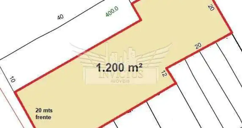 Terreno Comercial à Venda,1.200 m² - Jardim - Santo André - SP