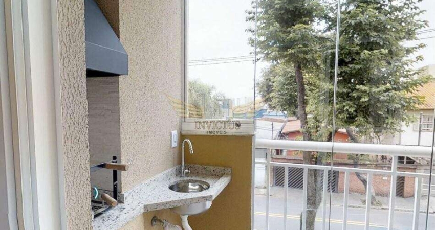 Apartamento Residencial com 2 Dormitórios à Venda, 64m² - Bairro Campestre, Santo André/SP