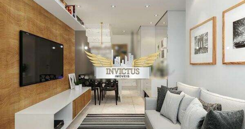 Sobrado com 2 Suítes para Comprar, 62m² - Vila Principe de Gales, Santo André/SP.
