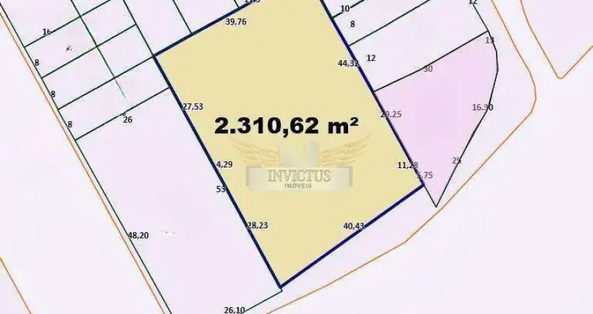 Terreno Residencial/Comercial para Comprar, 2.310m² - Centro, Santo André/SP.