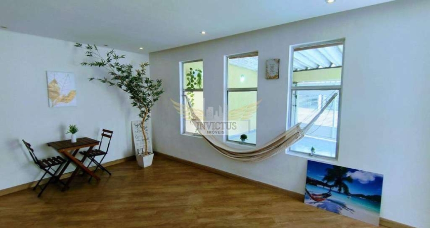 Sobrado com 3 Quartos para Comprar, 164m² - Campestre, Santo André/SP.