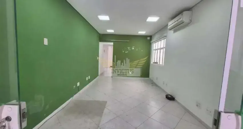 Salão comercial para alugar, 40m² - jardim bela vista, santo andré/sp.