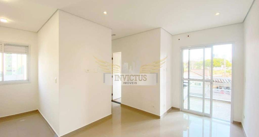 Apartamento com 2 Quartos no Condomínio 14 Bis para Alugar, 50m² - Vila Guiomar, Santo André/SP.