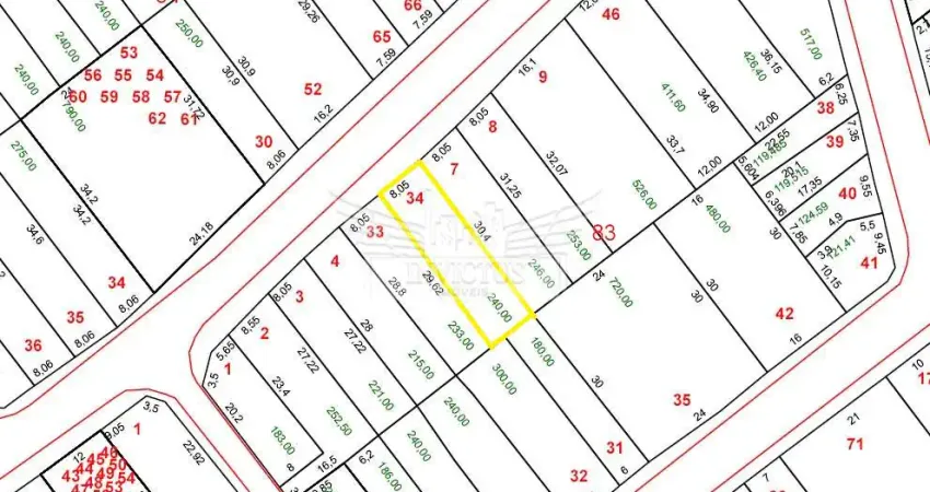 Terreno à Venda, 240m² - Parque das Nações, Santo André/SP.