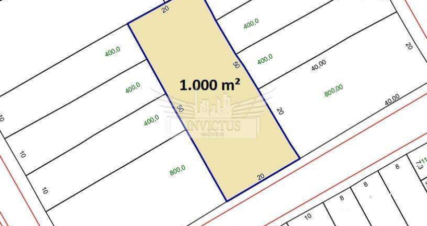 Terreno à Venda, 1.000m² - Bairro Campestre - Santo André/SP
