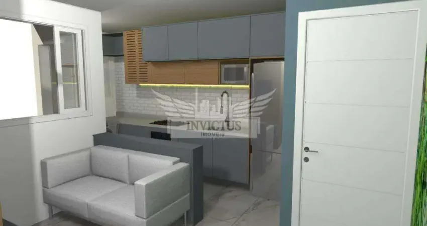 Apartamento com 2 Dormitórios para Comprar, 41m² - Vila Homero Thon - Santo André/SP