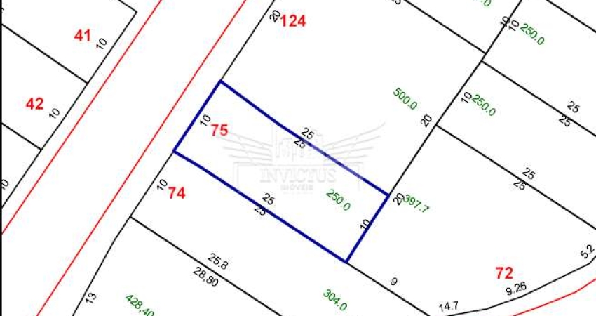 Terreno Residencial à Venda, 250m² - Parque João Ramalho, Santo André/SP.