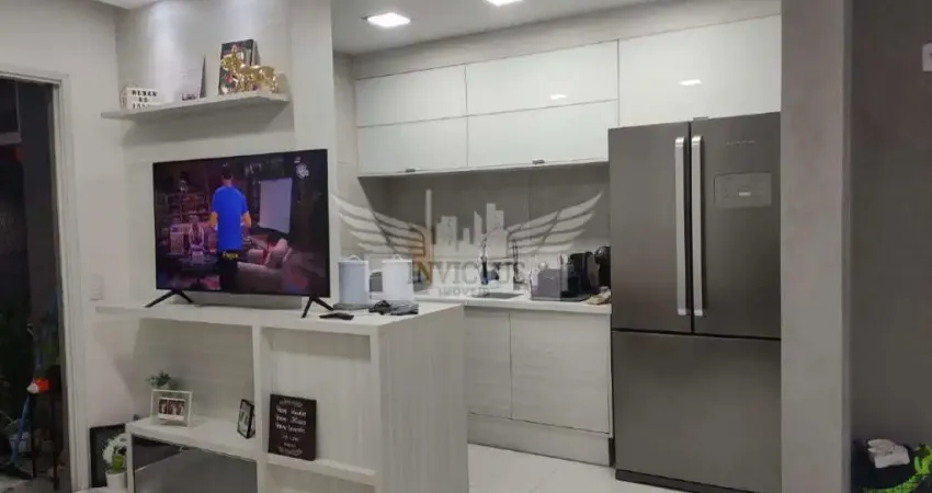 Apartamento Porteira Fechada 2 Dormitórios à Venda, 50m² - Vila Metalúrgica, Santo André/SP.