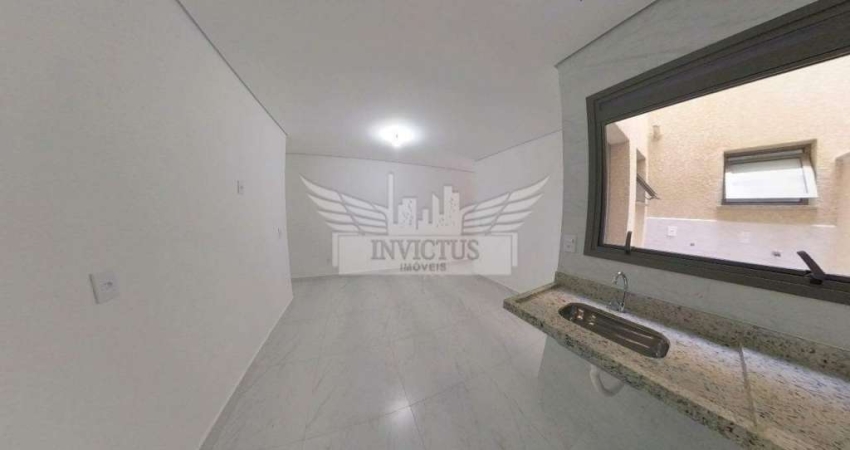 Apartamento sem Condomínio com 2 Quartos para Comprar, 42m² - Jardim do Estádio em Santo Andr/SP.