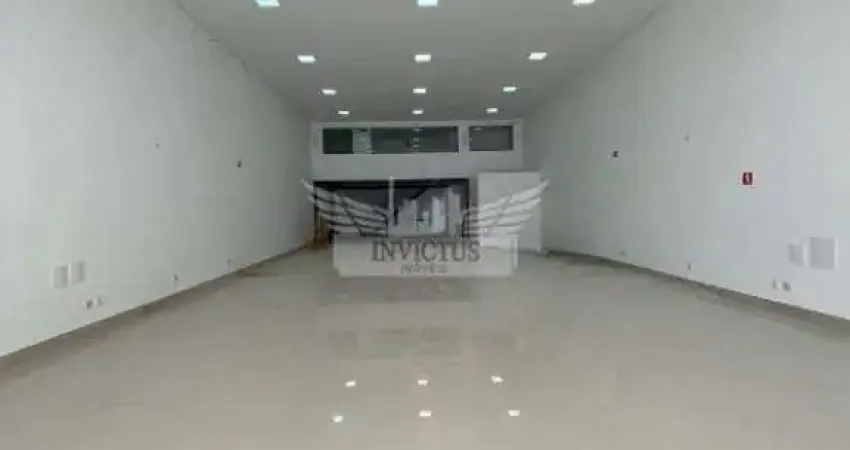 Salão Comercial Novo para Alugar, 340m² - Vila Humaitá, Santo André/SP.