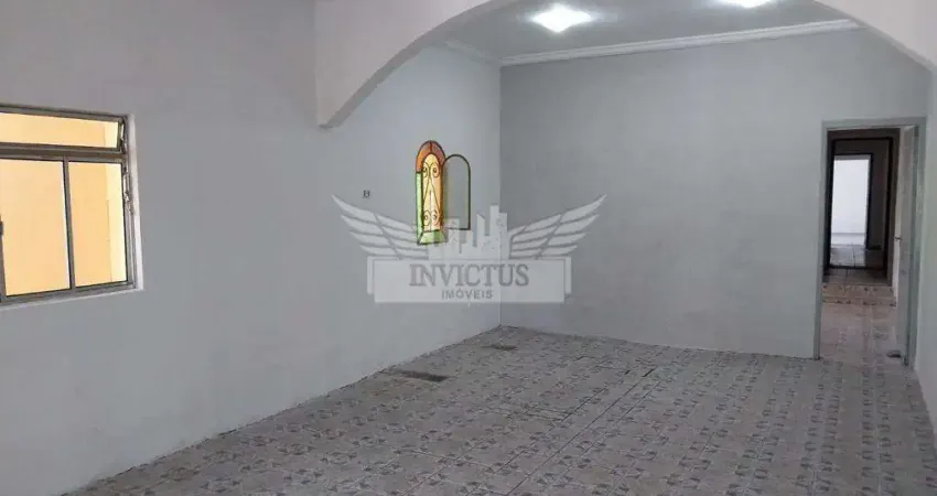 Casa Térrea com 3 Quartos para Alugar, 301m² - Vila Santa Tereza em Santo André/SP.