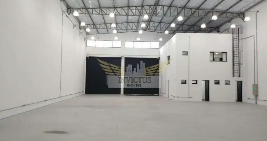 Galpão comercial novo para alugar, 604m² - rudge ramos, são bernardo do campo/sp.