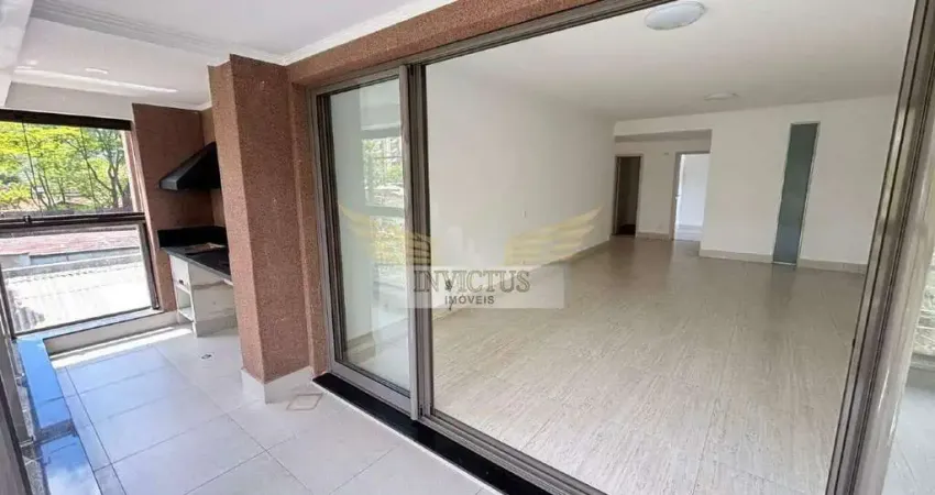 Apartamento com 3 quartos no condomínio edifício paramount para alugar, 160m² - bairro jardim, santo andré/sp.