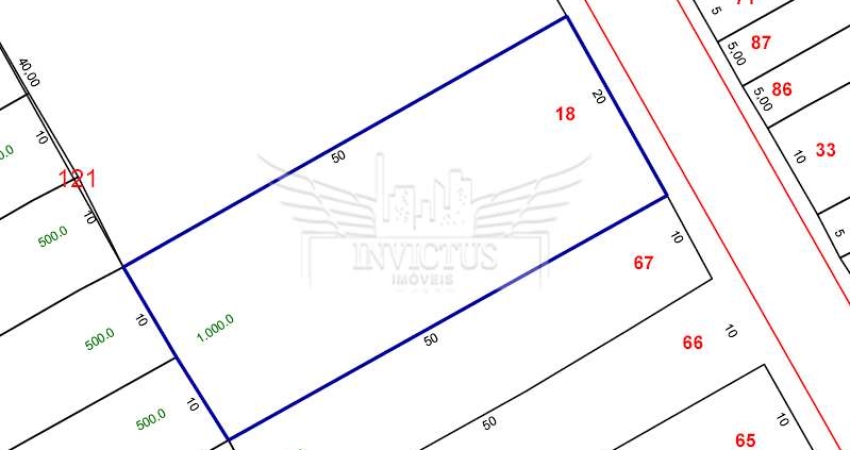 Terreno Residencial/Comercial para Locação, 1.000m² - Santa Maria, Santo André/SP.