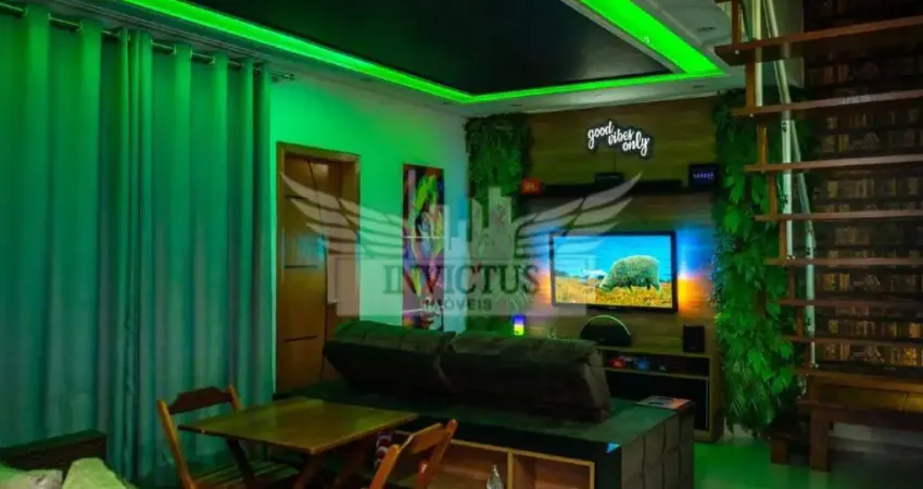 Cobertura sem condomínio mobiliada com 2 quartos para alugar, 101m² - vila assunção, santo andré/sp.