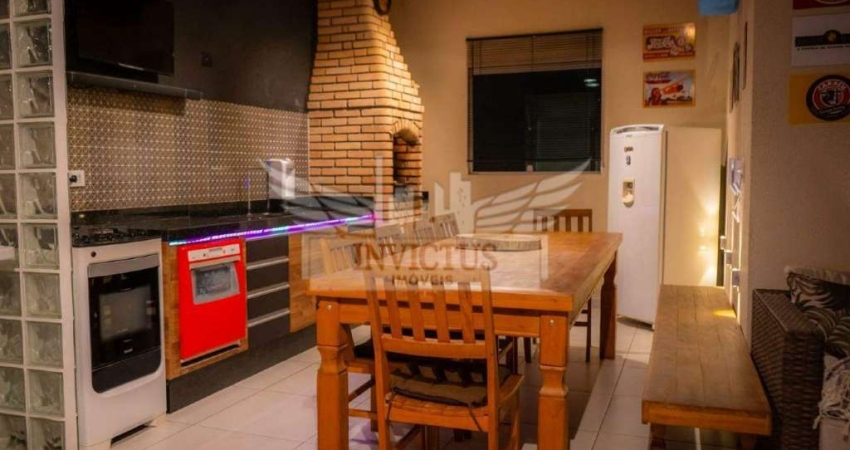 Cobertura sem Condomínio Mobiliada com 2 Quartos para Comprar, 101m² - Vila Assunção, Santo André/SP.