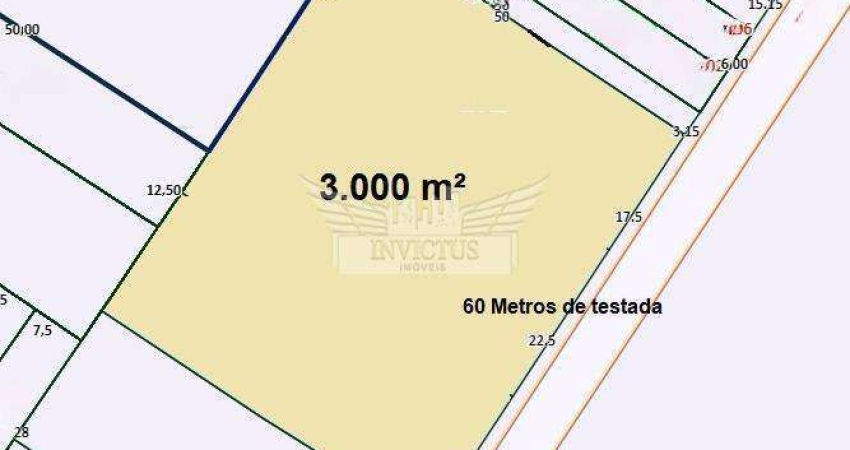 Terreno Plano Comercial/Industrial, 3.000m² - Vila Homero Thon, Santo André/SP.