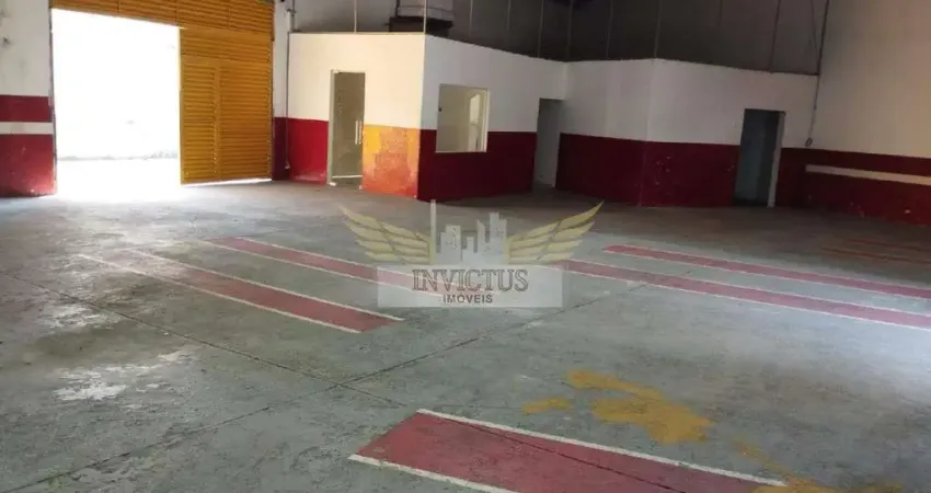 Galpão Comercial/Industrial para Alugar, 300m² - Vila Pires, Santo André/SP.