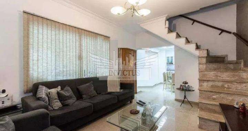 Sobrado com Cobertura de 3 Dormitórios à Venda, 210m²- Olímpico, São Caetano do Sul/SP.
