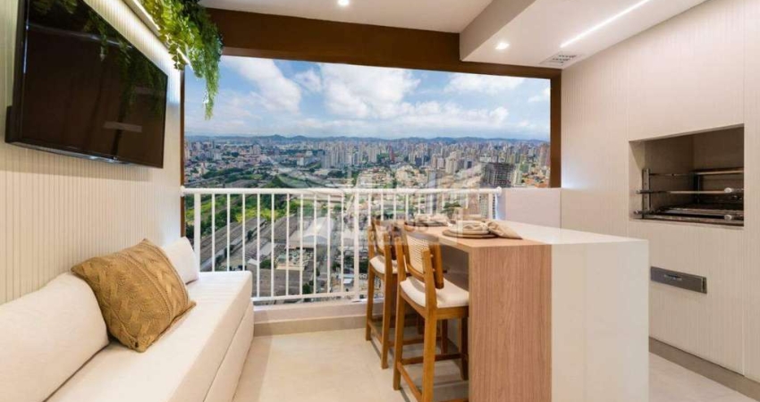 Apartamento em Obras com 2 Dormitórios no Edfício Vision à Venda, 56m² - Campestre, Santo André/SP.