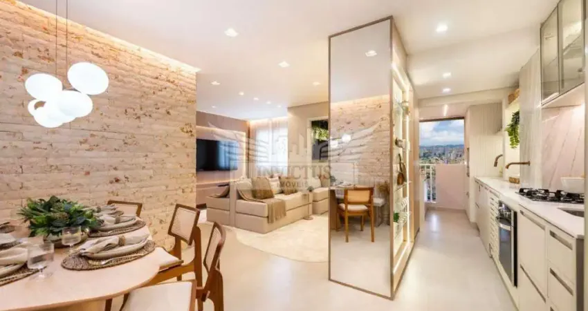 Apartamento em Obras com 2 ou 3 Dormitórios no Edfício Vision à Venda, 67m² - Campestre, Santo André/SP.