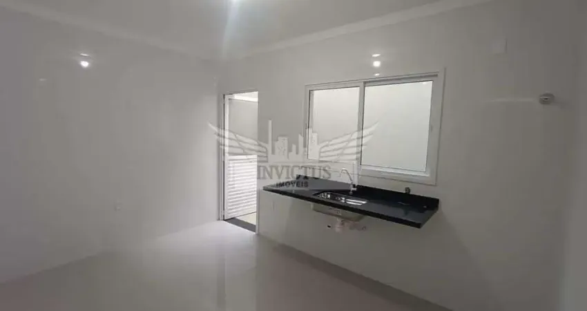 Sobrado Novo com 3 Dormitórios à Venda, 115m²- Campestre, Santo André/SP.