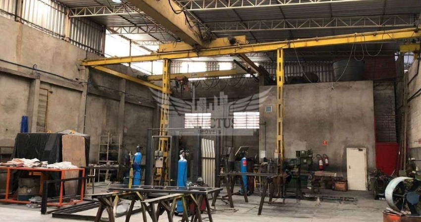 Galpão Comercial/Industrial para Alugar, 690m² - Bairro Serraria, Diadema/SP.